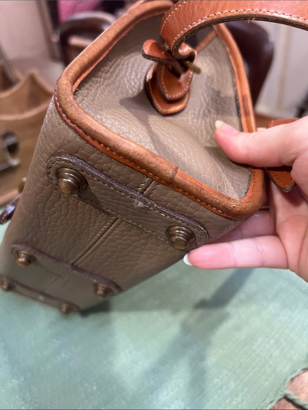 Dooney & Bourke Vintage Essex Pebble Leather Crossbody - Picture 5 of 14